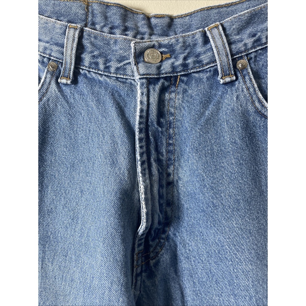 Polo Ralph Lauren Vintage 90's Dad Jeans Mid Rise Tapered Leg Men's 30x31 - Picture 2 of 12
